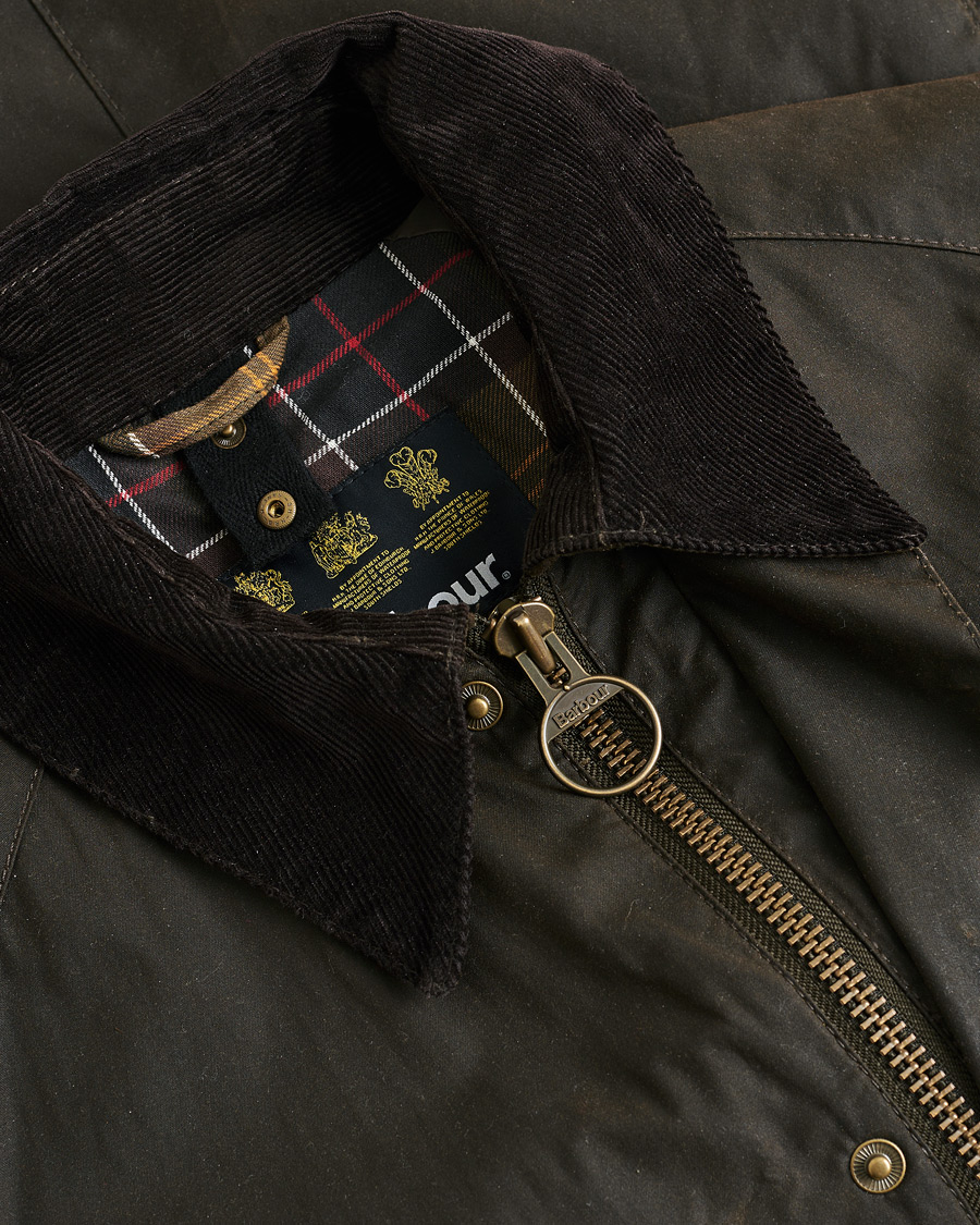 Mies | Barbour Lifestyle Beausby Waxed Jacket Olive | Pre-owned | Barbour Lifestyle Beausby Waxed Jacket Olive