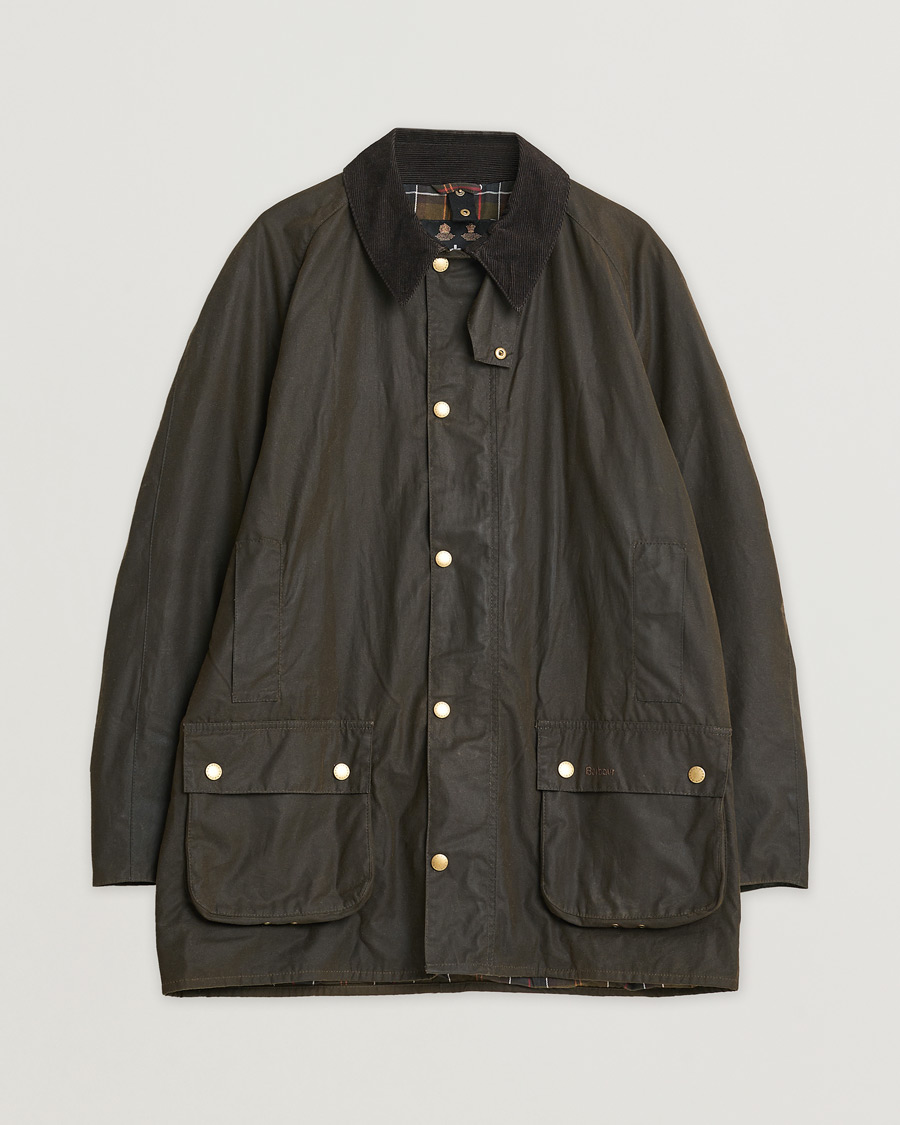 Mies | Barbour Lifestyle Beausby Waxed Jacket Olive | Pre-owned | Barbour Lifestyle Beausby Waxed Jacket Olive