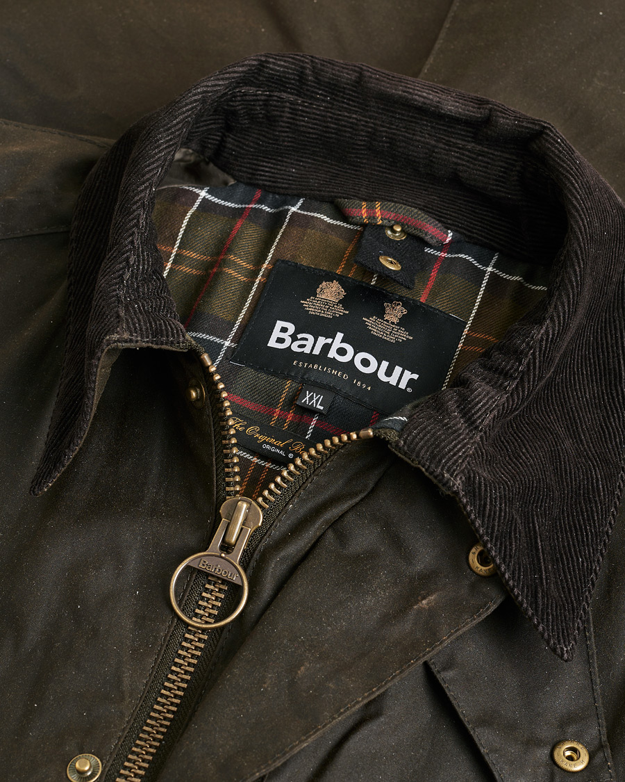 Mies | Barbour Lifestyle Beausby Waxed Jacket Olive | Pre-owned | Barbour Lifestyle Beausby Waxed Jacket Olive
