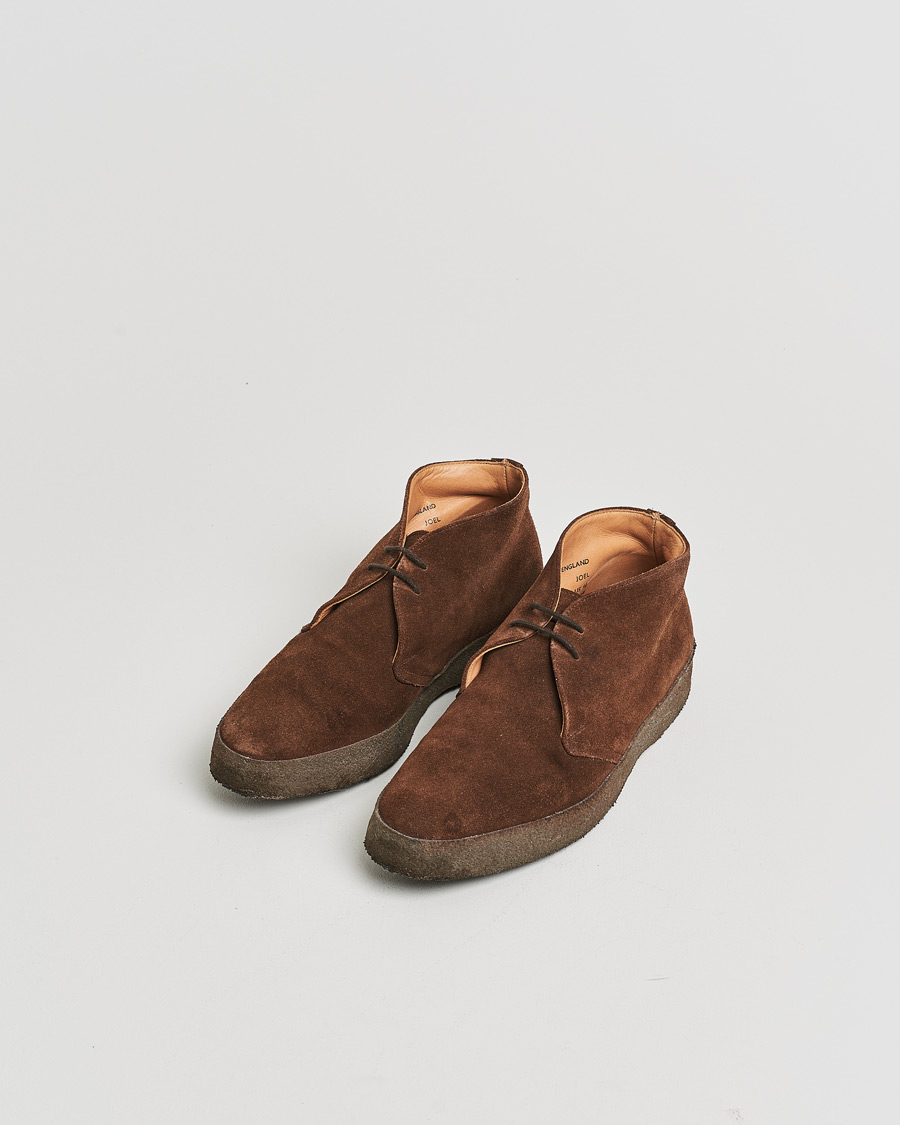 Mies | Pre-owned Kengät | Pre-owned | Sanders Joel Chukka Boot Chocolate Suede UK8,5 - EU42,5