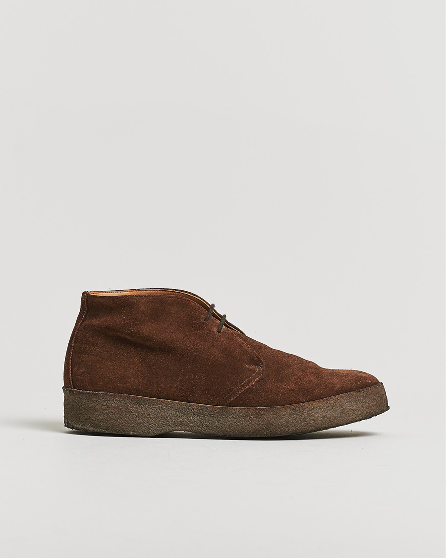 Mies | Pre-owned Kengät | Pre-owned | Sanders Joel Chukka Boot Chocolate Suede UK8,5 - EU42,5