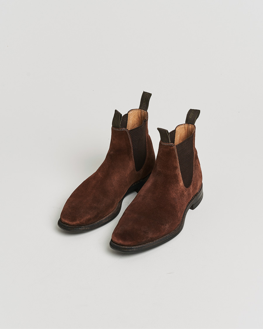 Mies | Nilkkurit | Pre-owned | Loake 1880 Chatsworth Chelsea Boot Brown Suede UK6,5 - EU40,5