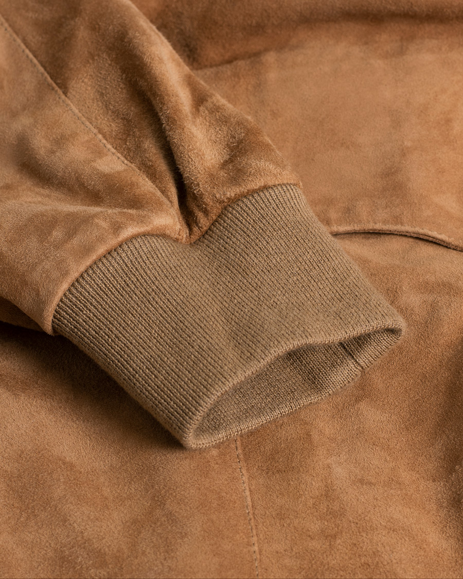 Mies | Takit | Pre-owned | Baracuta G9 Suede Jacket Tobacco