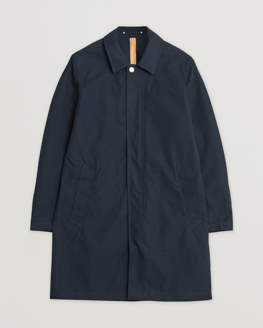 Mies | Private White V.C. Unlined Cotton Ventile Mac Coat 3.0 Navy 2 - XS | Pre-owned | Private White V.C. Unlined Cotton Ventile Mac Coat 3.0 Navy 2 - XS