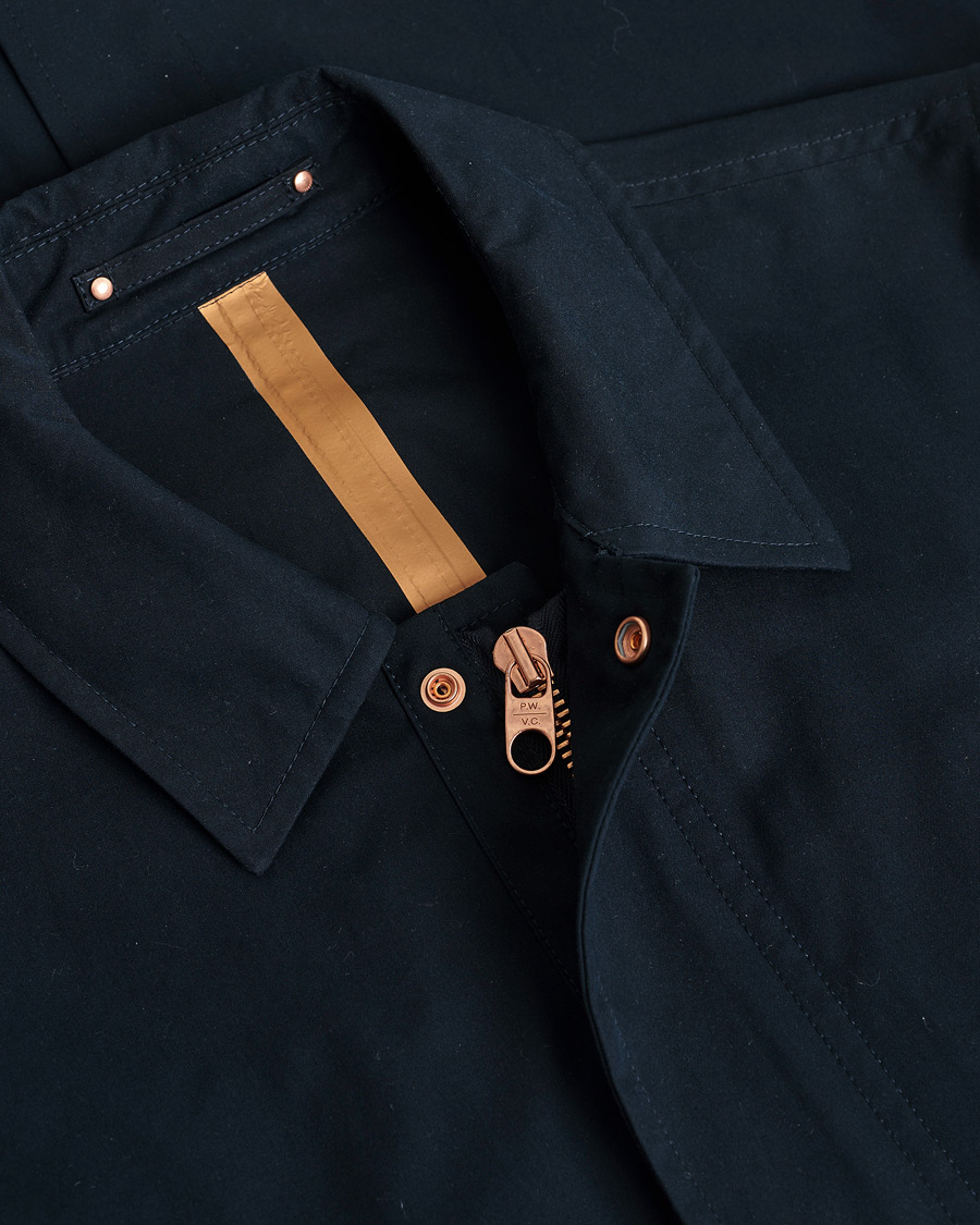 Mies | Private White V.C. Unlined Cotton Ventile Mac Coat 3.0 Navy 2 - XS | Pre-owned | Private White V.C. Unlined Cotton Ventile Mac Coat 3.0 Navy 2 - XS