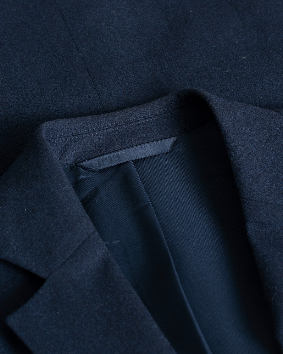 Mies | Pre-owned Pikkutakit | Pre-owned | J.Lindeberg Hopper Flannel Hopsack Blazer Navy 46