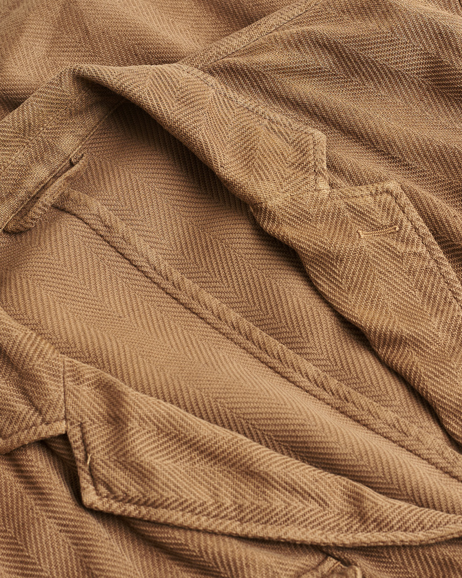 Mies | Pre-owned Pikkutakit | Pre-owned | Altea Safari Blazer Camel Brown 52