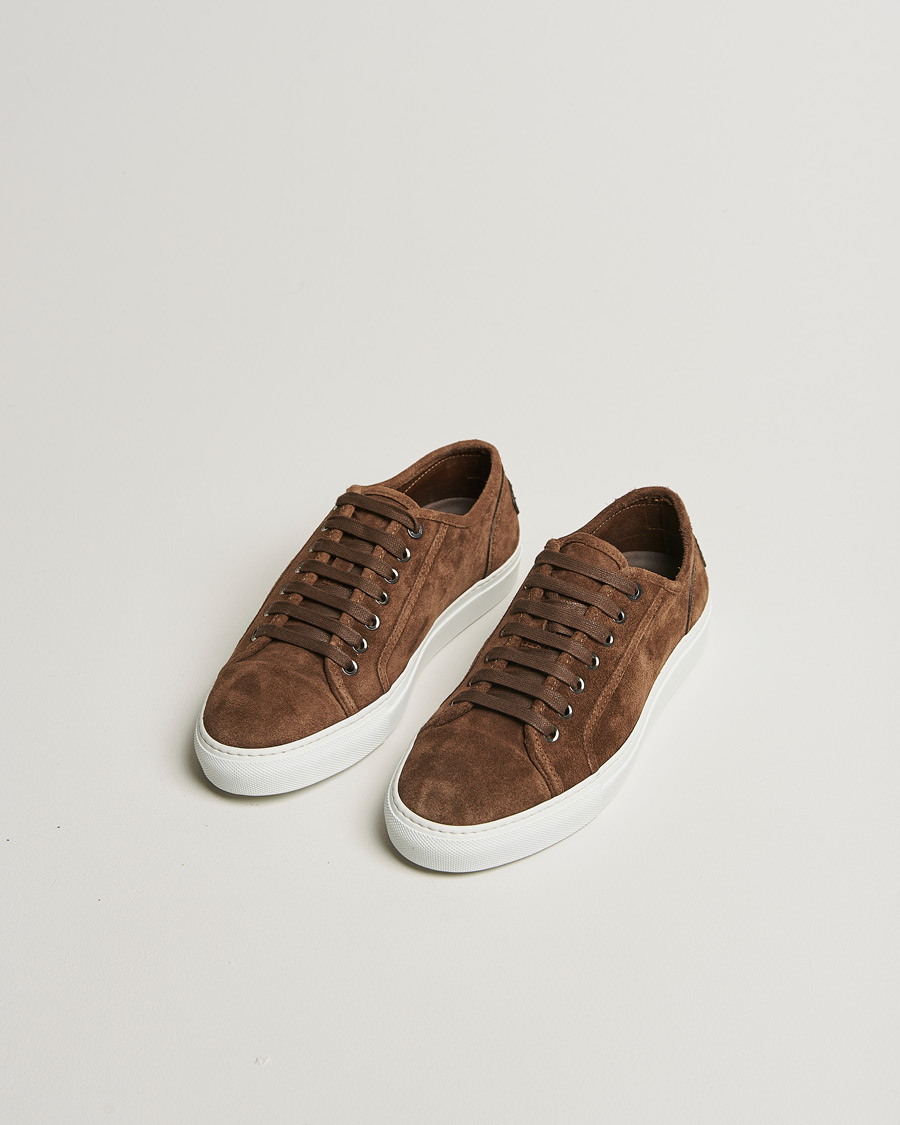 Mies | Brioni Casetta Suede Sneakers Brown | Pre-owned | Brioni Casetta Suede Sneakers Brown