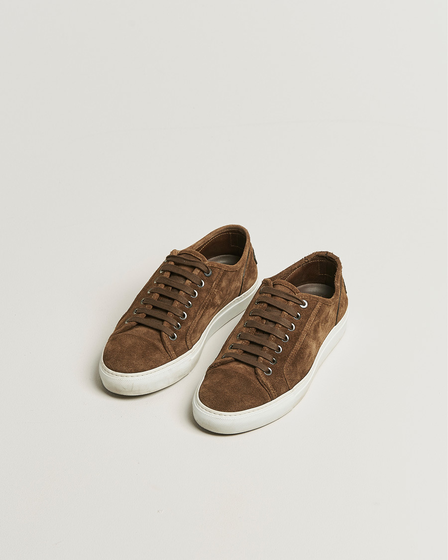 Mies | Brioni Casetta Suede Sneakers Brown | Pre-owned | Brioni Casetta Suede Sneakers Brown