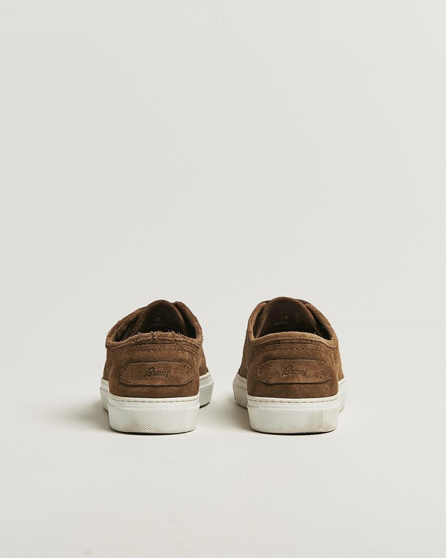 Mies | Brioni Casetta Suede Sneakers Brown | Pre-owned | Brioni Casetta Suede Sneakers Brown
