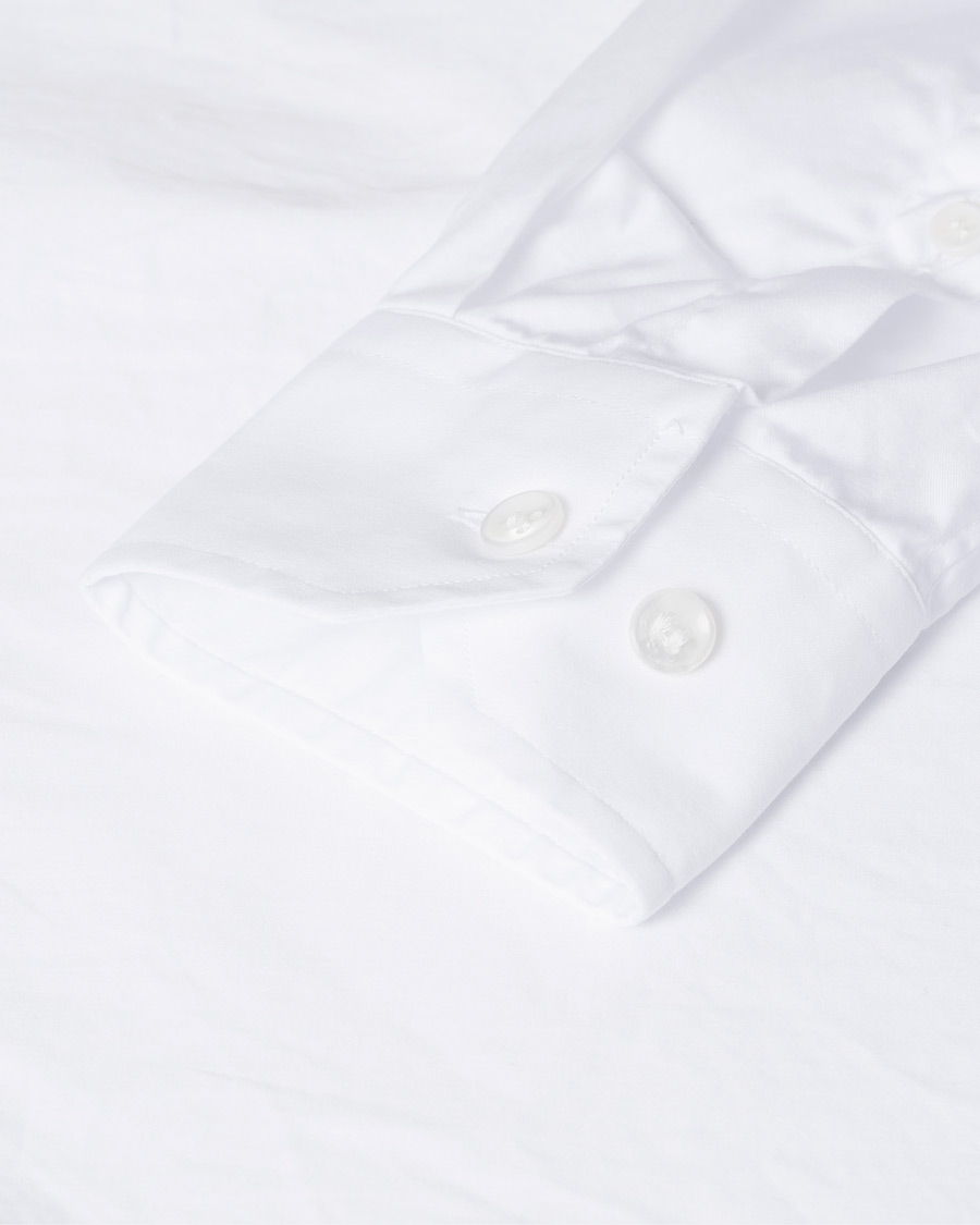 Herr |  | Pre-owned | Giorgio Armani Poplin Guru Collar Shirt White