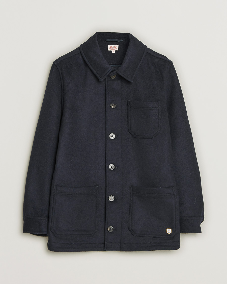 Mies | Takit | Pre-owned | Armor-lux Veste Heriagte Wool Jacket Navy