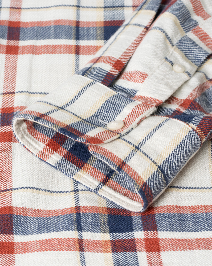 Mies | Kauluspaidat | Pre-owned | Tiger of Sweden Benjamin Cotton Shirt Light Ink