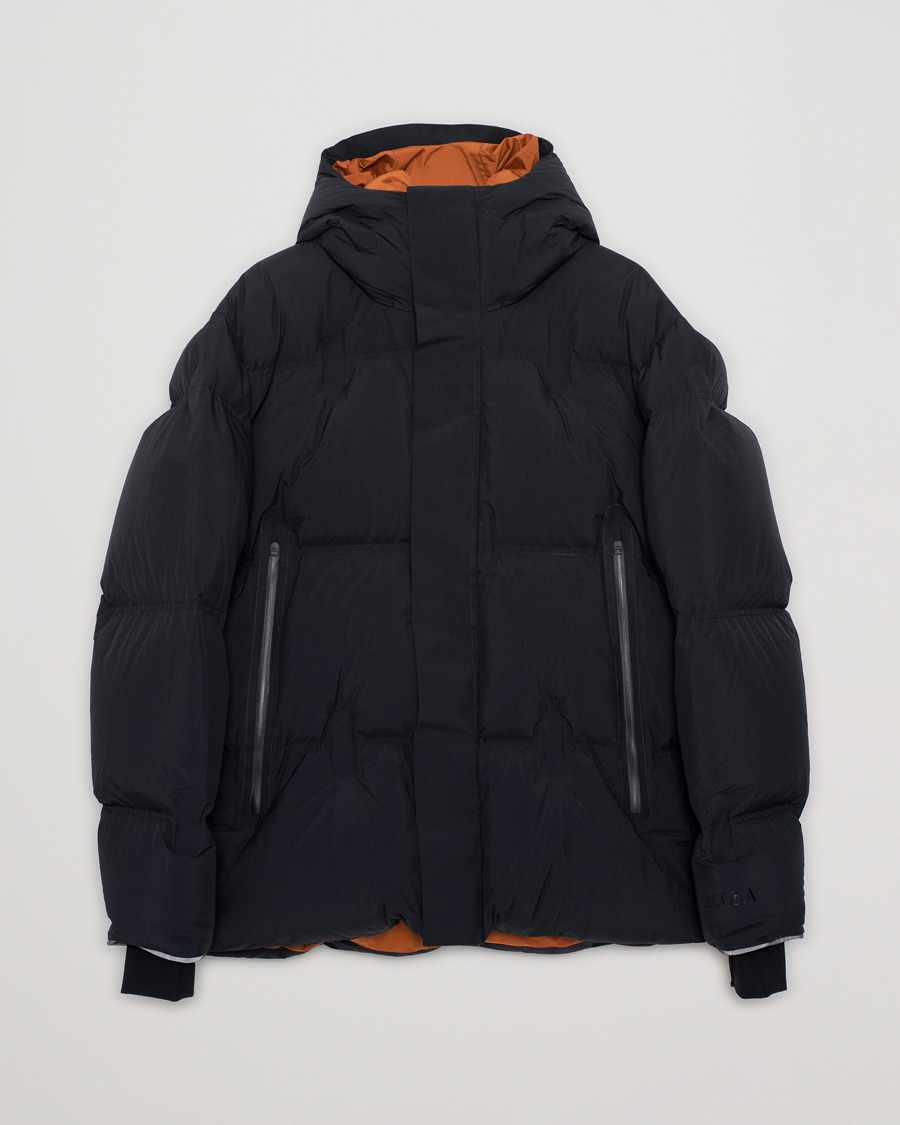 Mies | Takit | Pre-owned | Zegna Laminated Down Jacket Black