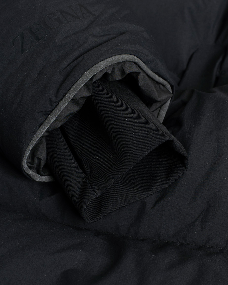 Mies | Takit | Pre-owned | Zegna Laminated Down Jacket Black