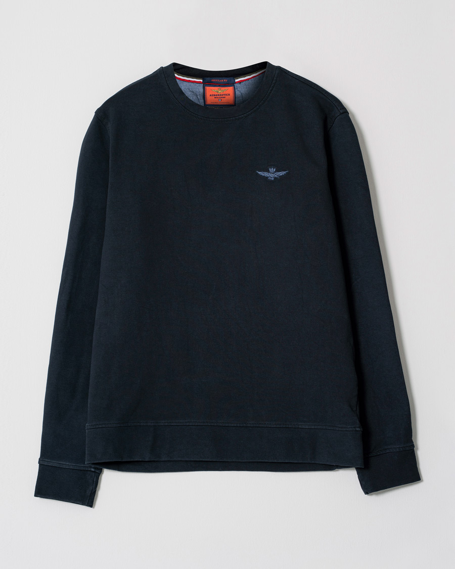 Mies | Puserot | Pre-owned | Aeronautica Militare Felpa Sweatshirt Blu Scuro L