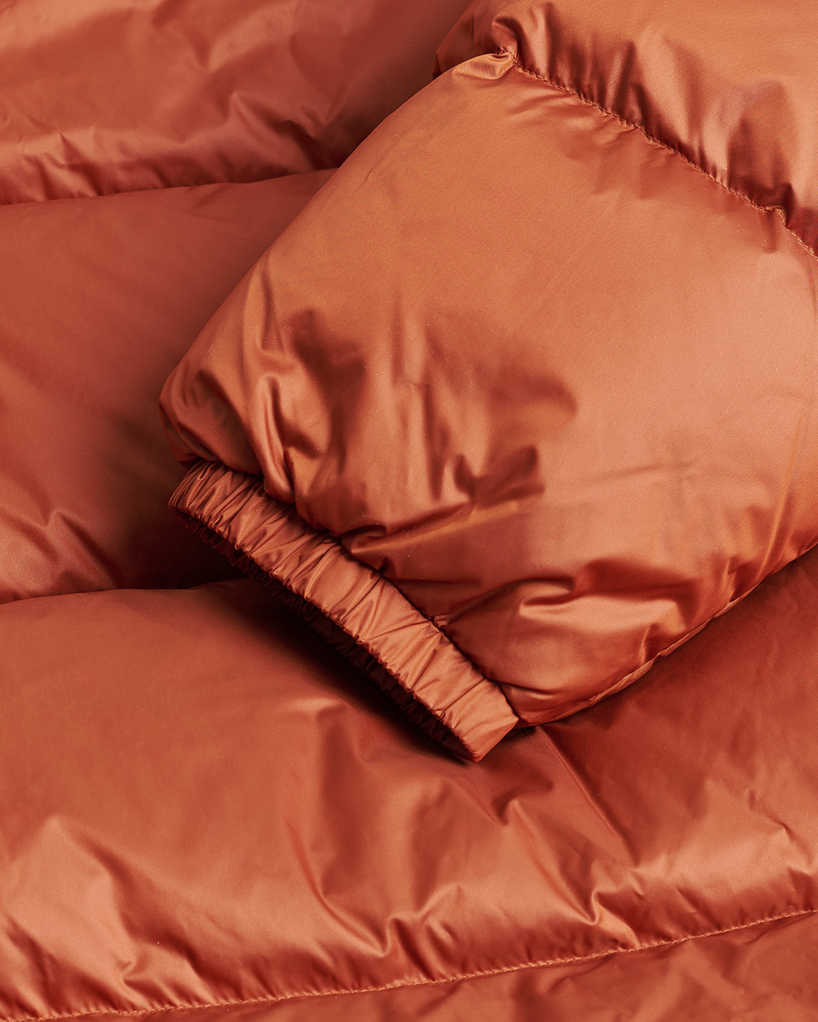 Mies | Pre-owned Takit | Pre-owned | GANT Shiny Puffer Hooded Jacket Rust XL