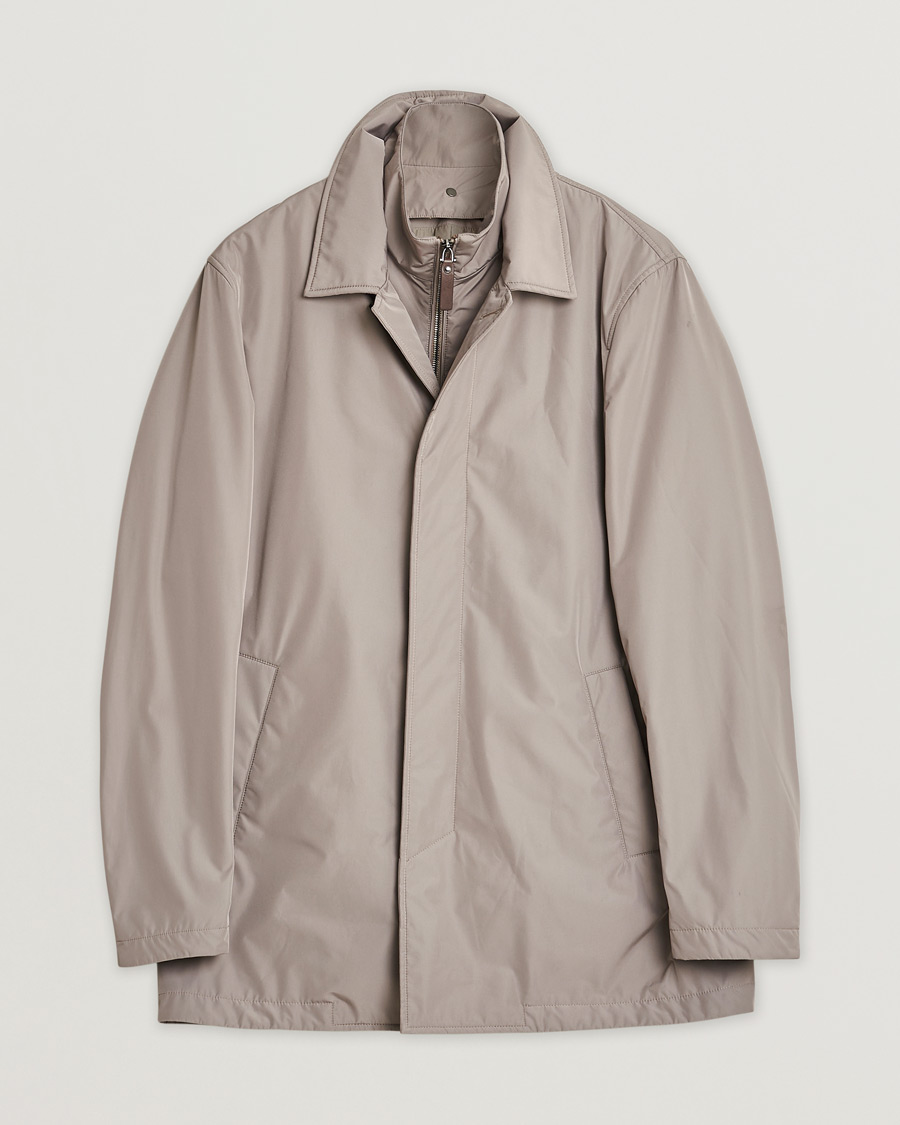 Mies | Pre-owned Takit | Pre-owned | Canali Rain Protection Car Coat Sand 48