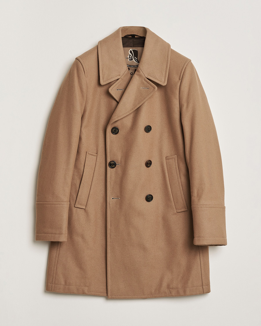 Mies | Pre-owned Takit | Pre-owned | Sealup Genova Wool Peacoat Camel 50