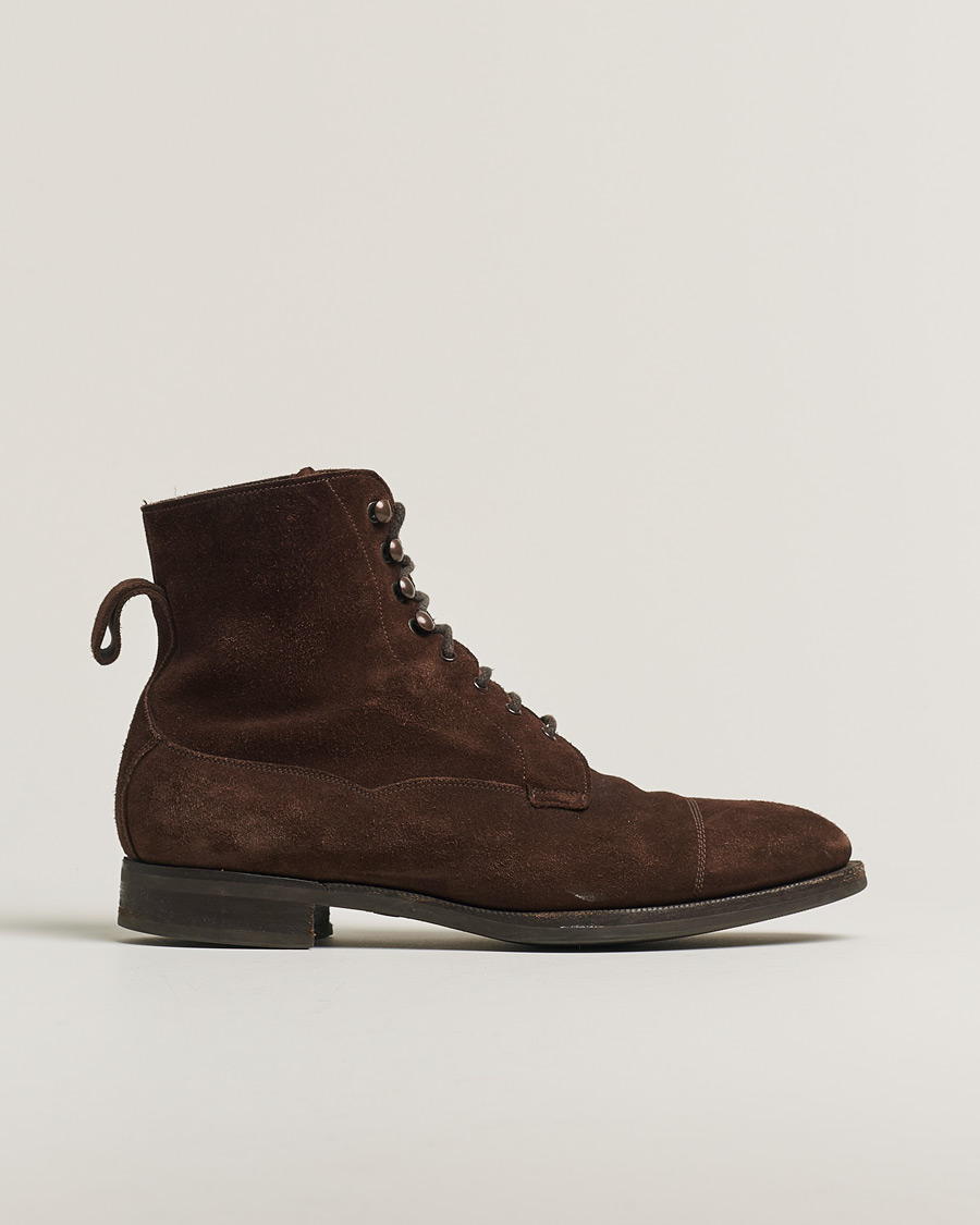 Mies | Nilkkurit | Pre-owned | Edward Green Galway Boot Mink Suede