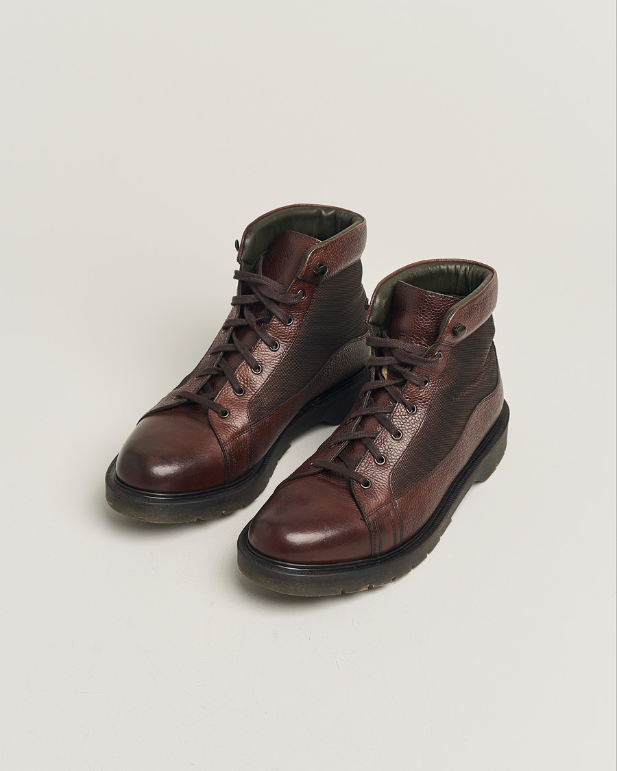 Mies | Design Loake Trimble Heat Sealed Monkey Boot Dark Brown | Pre-owned | Design Loake Trimble Heat Sealed Monkey Boot Dark Brown