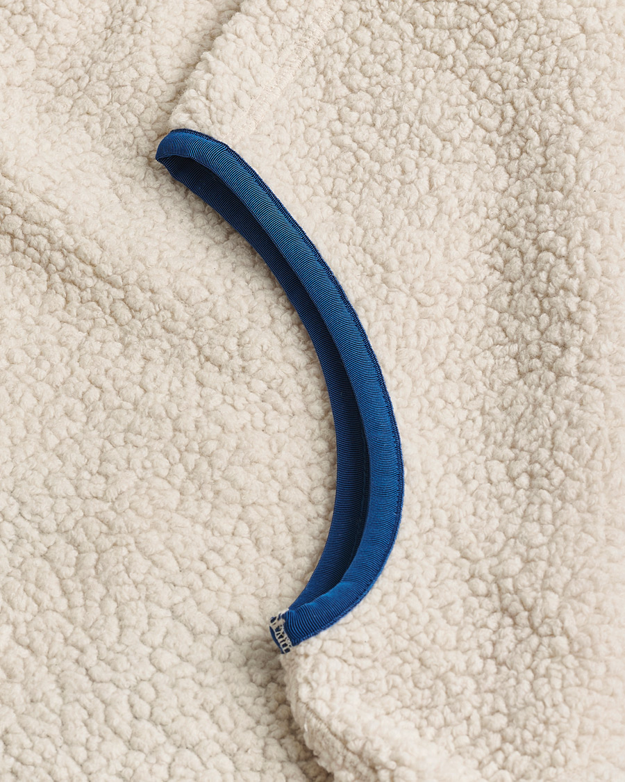 Mies | Pre-owned Takit | Pre-owned | Drake's Zip Through Fleece Vest Ecru S