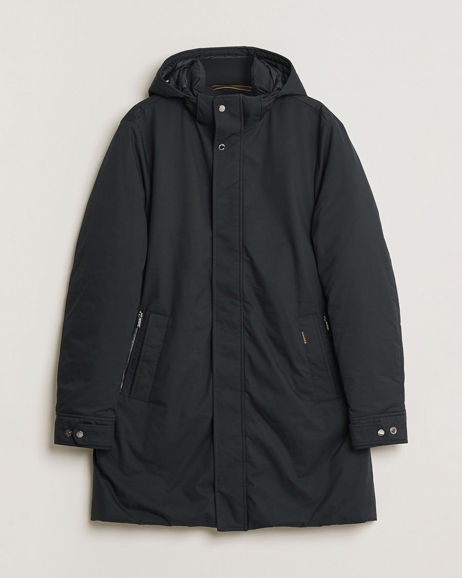 Mies | Pre-owned Takit | Pre-owned | MooRER Vermont Waterproof Padded Parka Navy 52