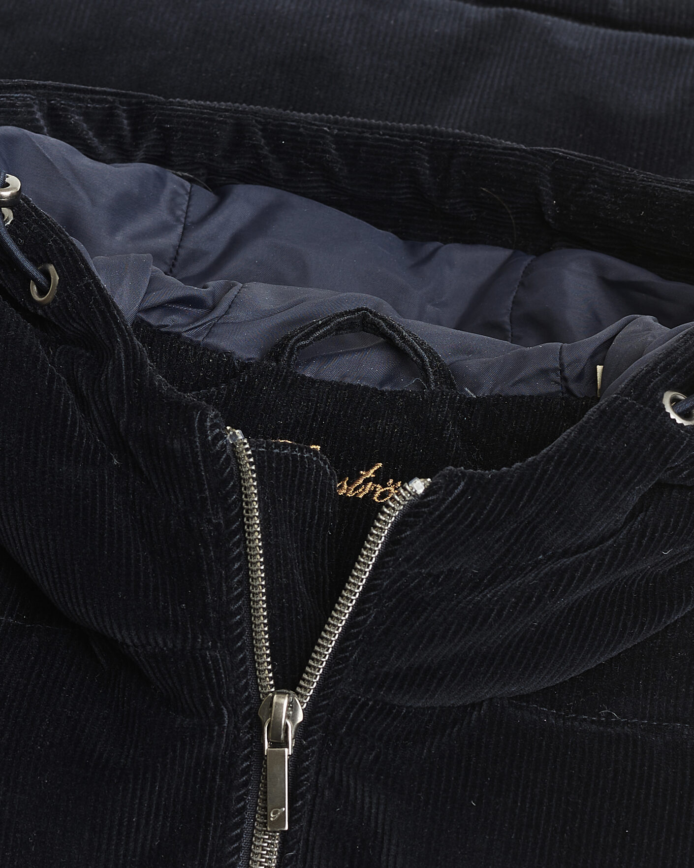 Mies | Pre-owned Takit | Pre-owned | Stenströms Hooded Corduroy Vest Navy M