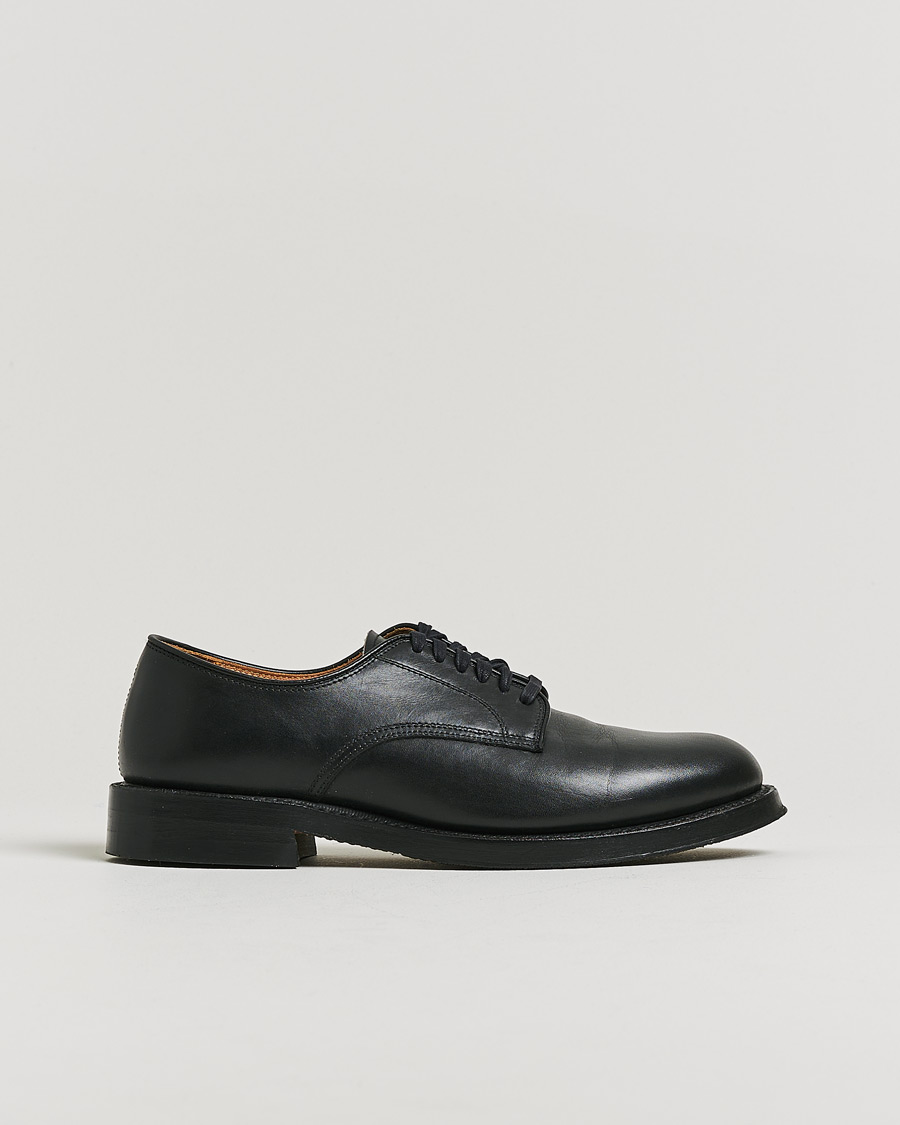 Mies | John Lofgren Bootmaker USN Low Quarter Derby Black Calf US7,5 - EU40,5 | Pre-owned | John Lofgren Bootmaker USN Low Quarter Derby Black Calf US7,5 - EU40,5
