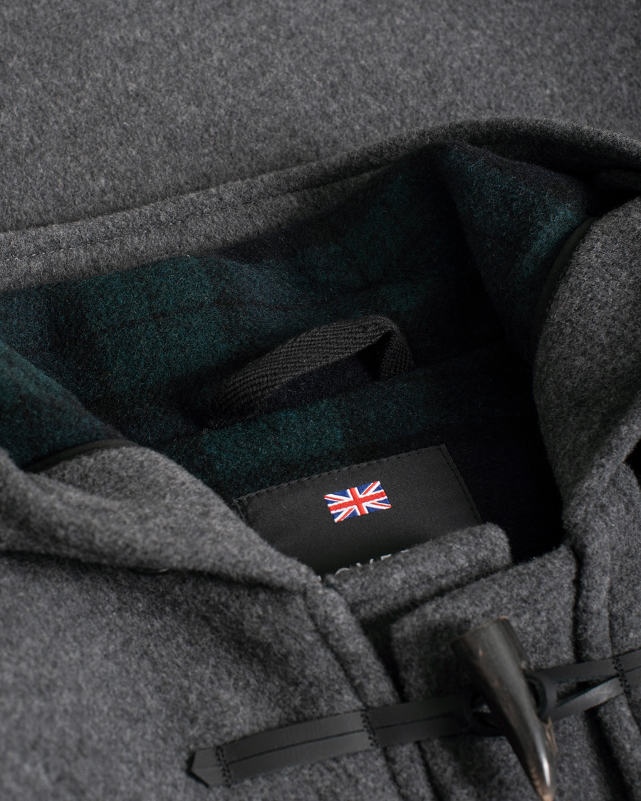 Mies | Takit | Pre-owned | Gloverall Morris Duffle Coat Grey/Blackwatch