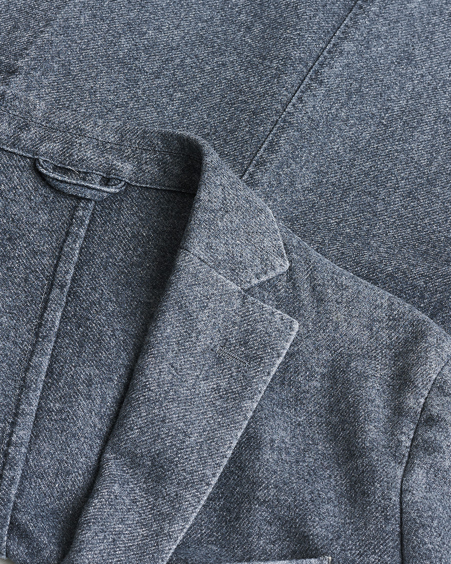 Mies | Pre-owned Pikkutakit | Pre-owned | L.B.M. 1911 Wool Blazer Washed Blue 52
