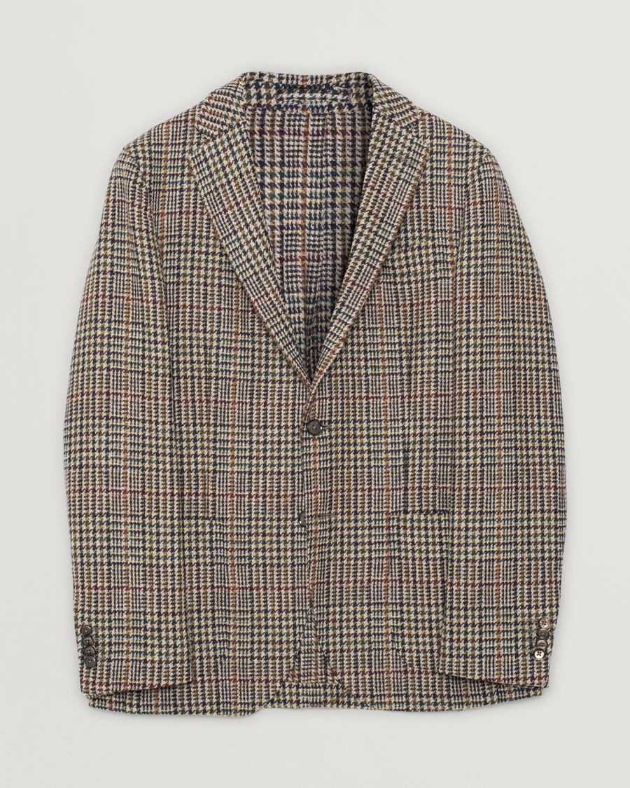 Mies | Pikkutakit | Pre-owned | L.B.M. 1911 Jack Houndstooth Wool Blazer Multi