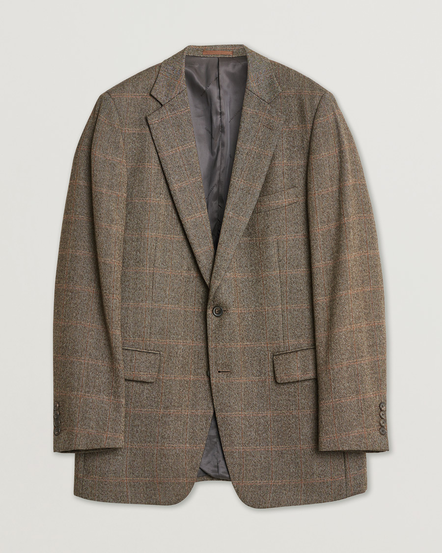 Mies | Pre-owned Pikkutakit | Pre-owned | Gieves & Hawkes Cashmere Blend Blazer Brown 50