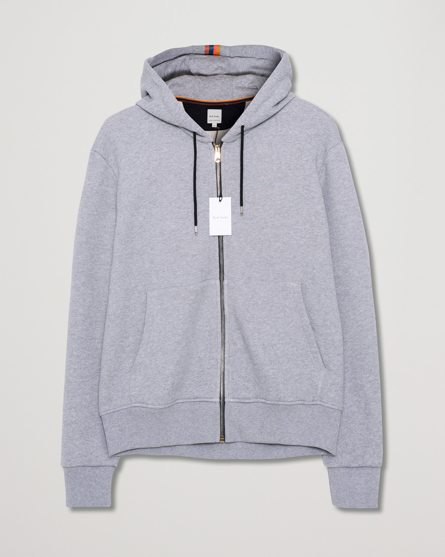 Mies | Puserot | Pre-owned | Paul Smith Hooded Zip Sweatshirt Grey