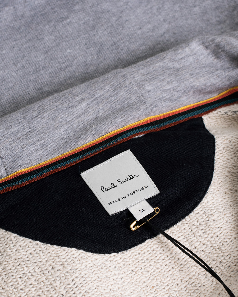 Mies | Puserot | Pre-owned | Paul Smith Hooded Zip Sweatshirt Grey