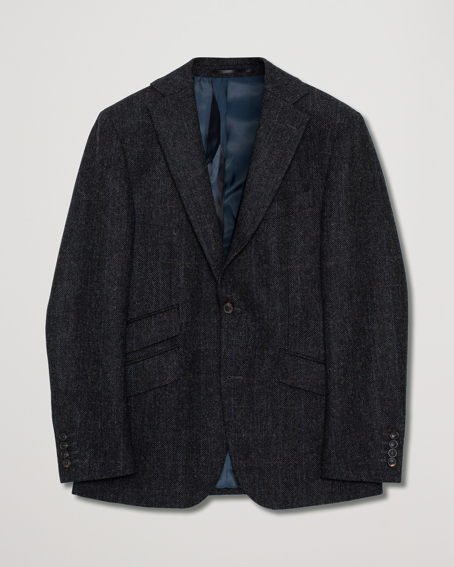 Mies | Pikkutakit | Pre-owned | Walker Slater Edward Lambswool Tweed Blazer Grey
