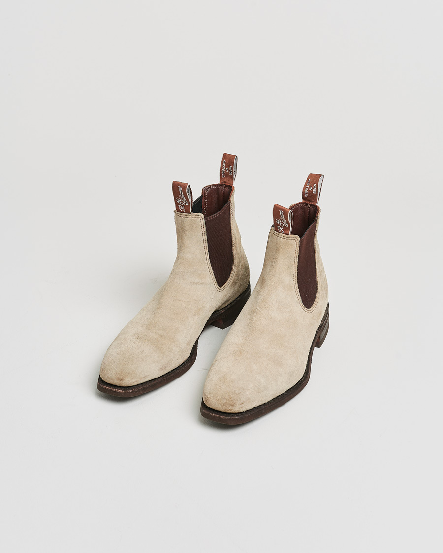 Mies | R.M.Williams Blaxland G Boot Bone | Pre-owned | R.M.Williams Blaxland G Boot Bone