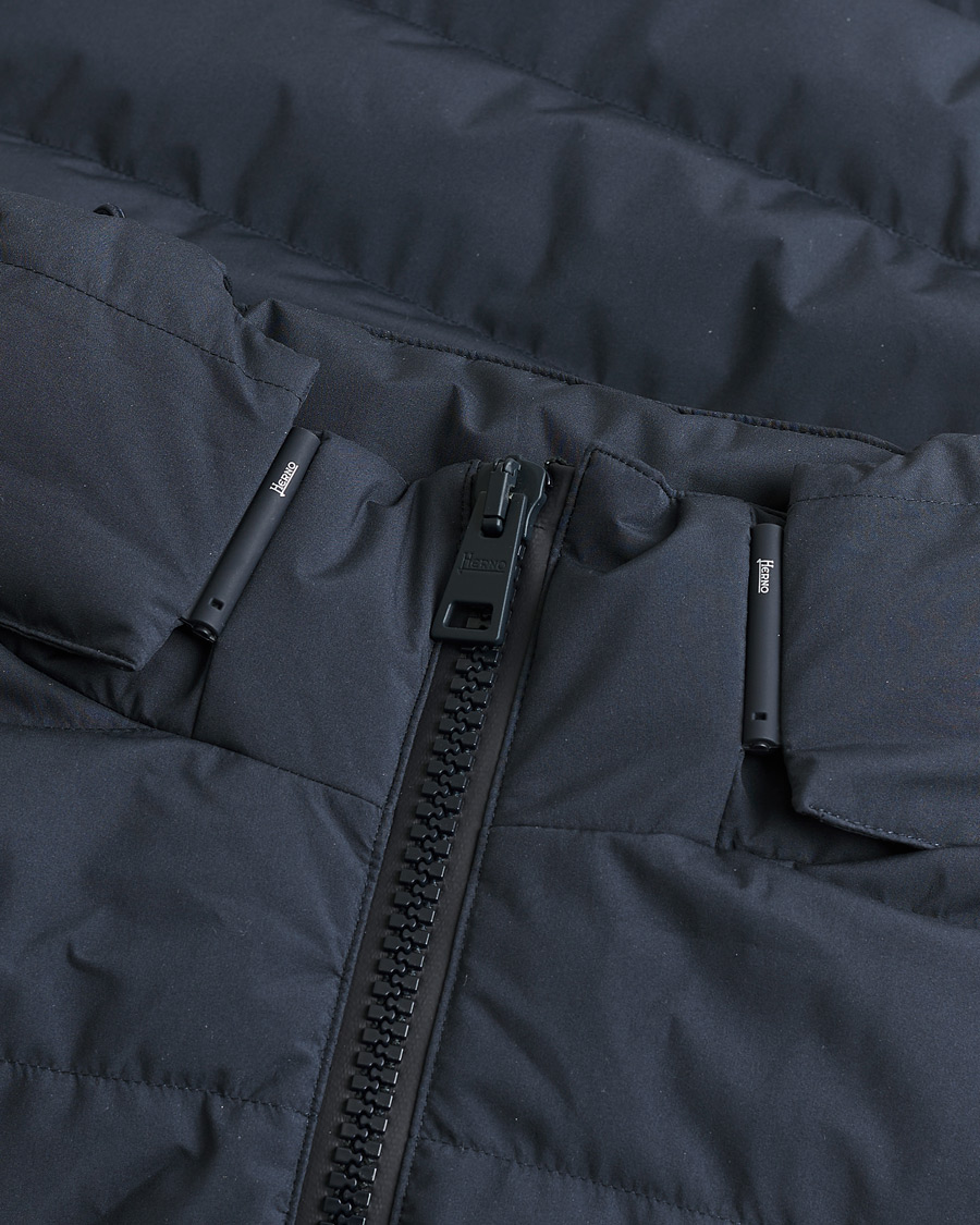 Mies | Pre-owned Takit | Pre-owned | Herno Water Repellent Half Long Parka Navy 46