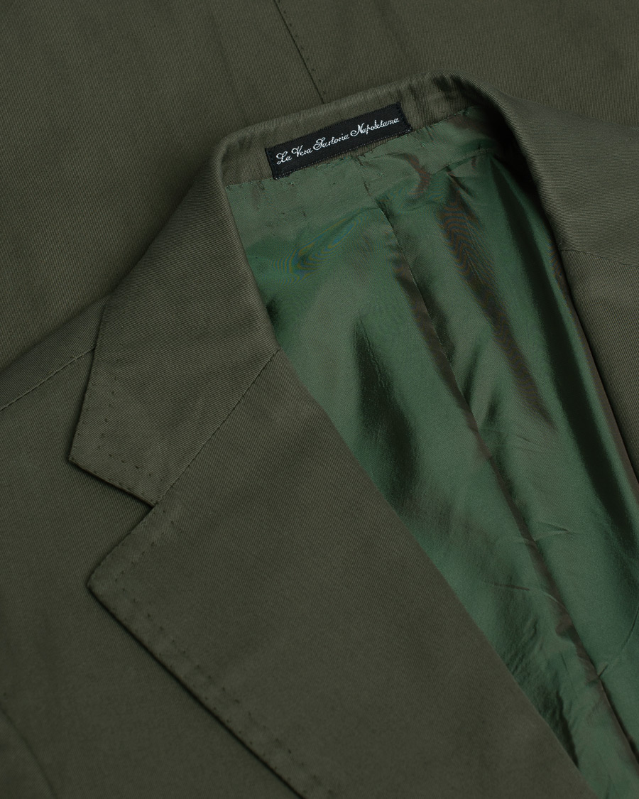 Mies | Pre-owned Puvut | Pre-owned | Orazio Luciano Cotton Suit Green 50