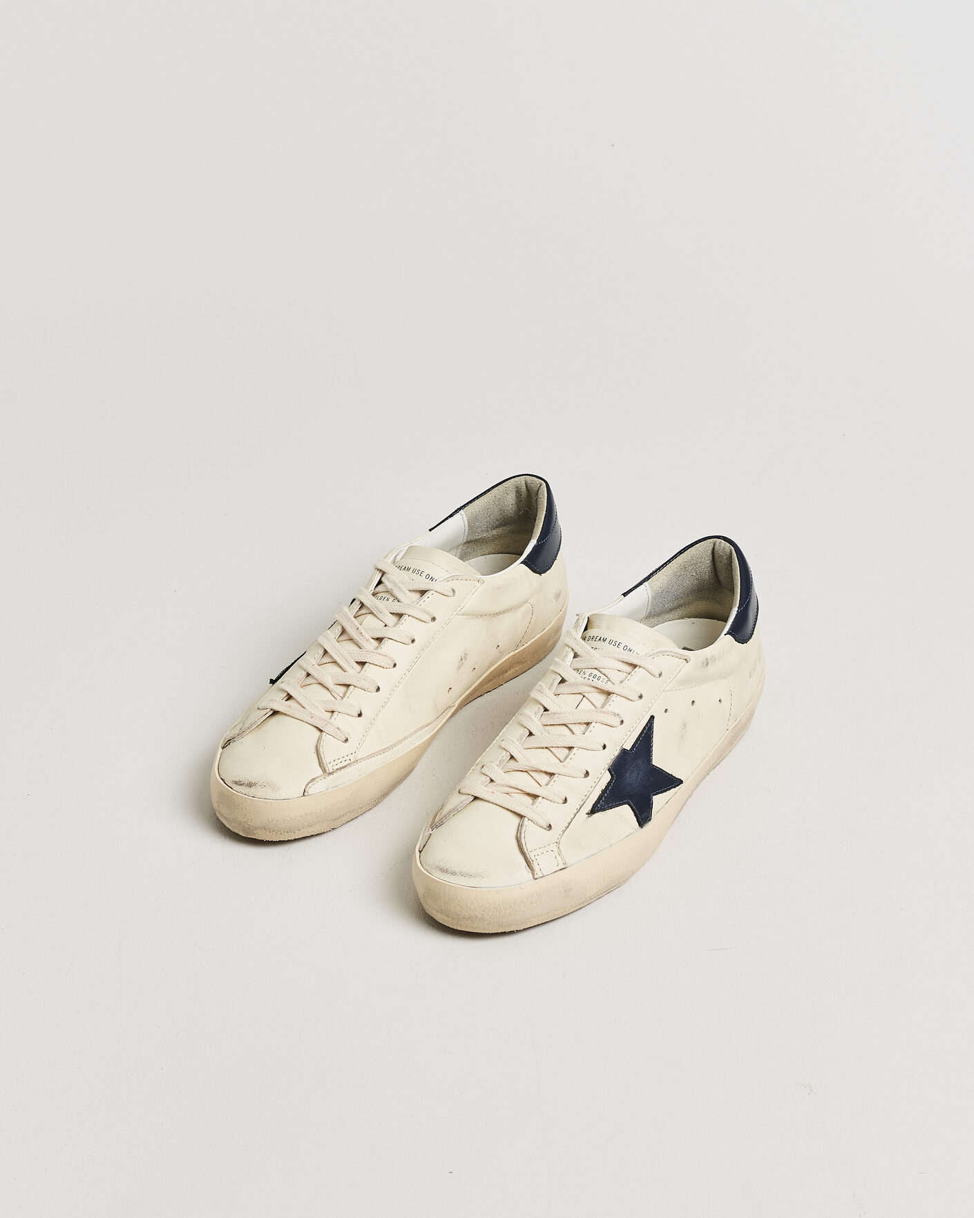 Mies | Pre-owned Kengät | Pre-owned | Golden Goose Super-Star Sneakers Beige/Midnight 41