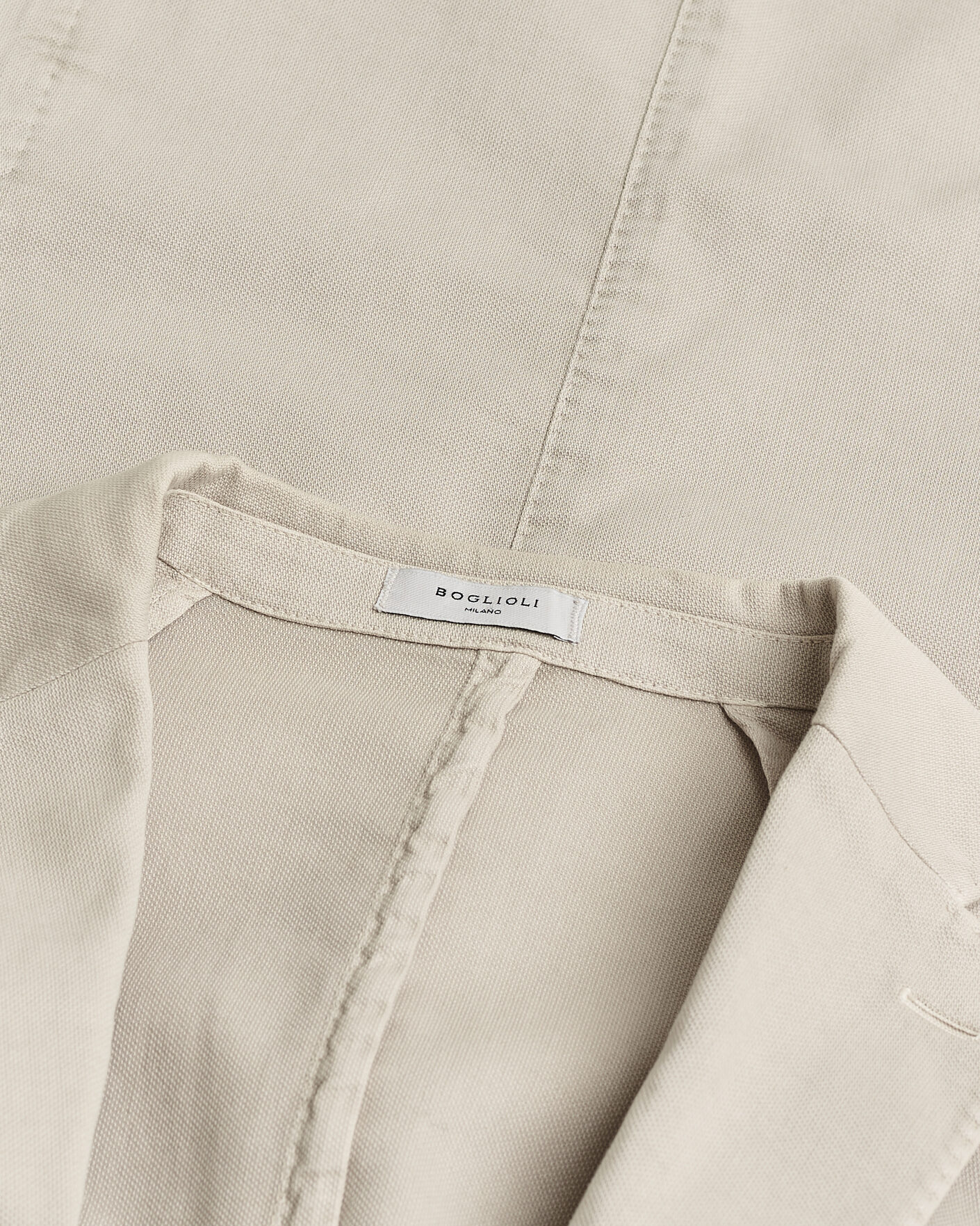 Mies | Pre-owned Pikkutakit | Pre-owned | Boglioli K Jacket Cotton Stretch Blazer Light Beige 52