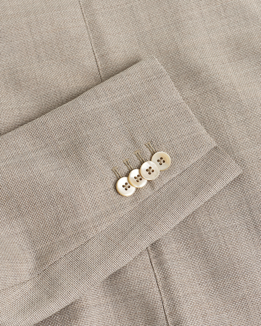 Mies | Pre-owned Pikkutakit | Pre-owned | Boglioli K Jacket Wool Hopsack Blazer Beige 46