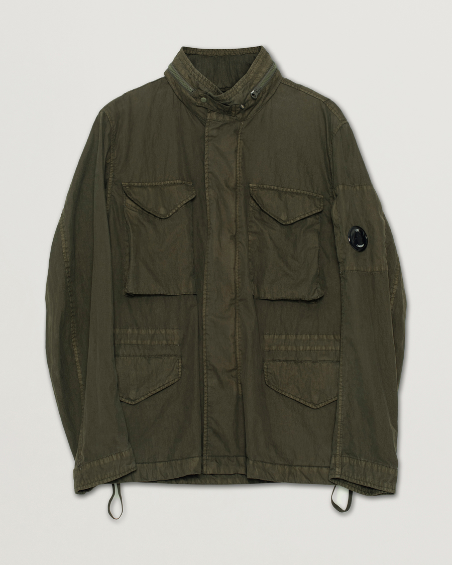 Mies | Takit | Pre-owned | C.P. Company 50 Fili GUM Cotton Field Jacket Olive