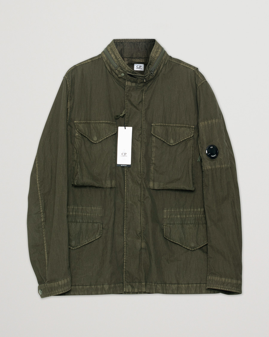 Mies | Takit | Pre-owned | C.P. Company 50 Fili GUM Cotton Field Jacket Olive