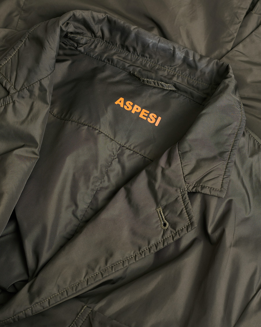 Mies | Pre-owned Pikkutakit | Pre-owned | Aspesi Nylon Blazer Army Green XL