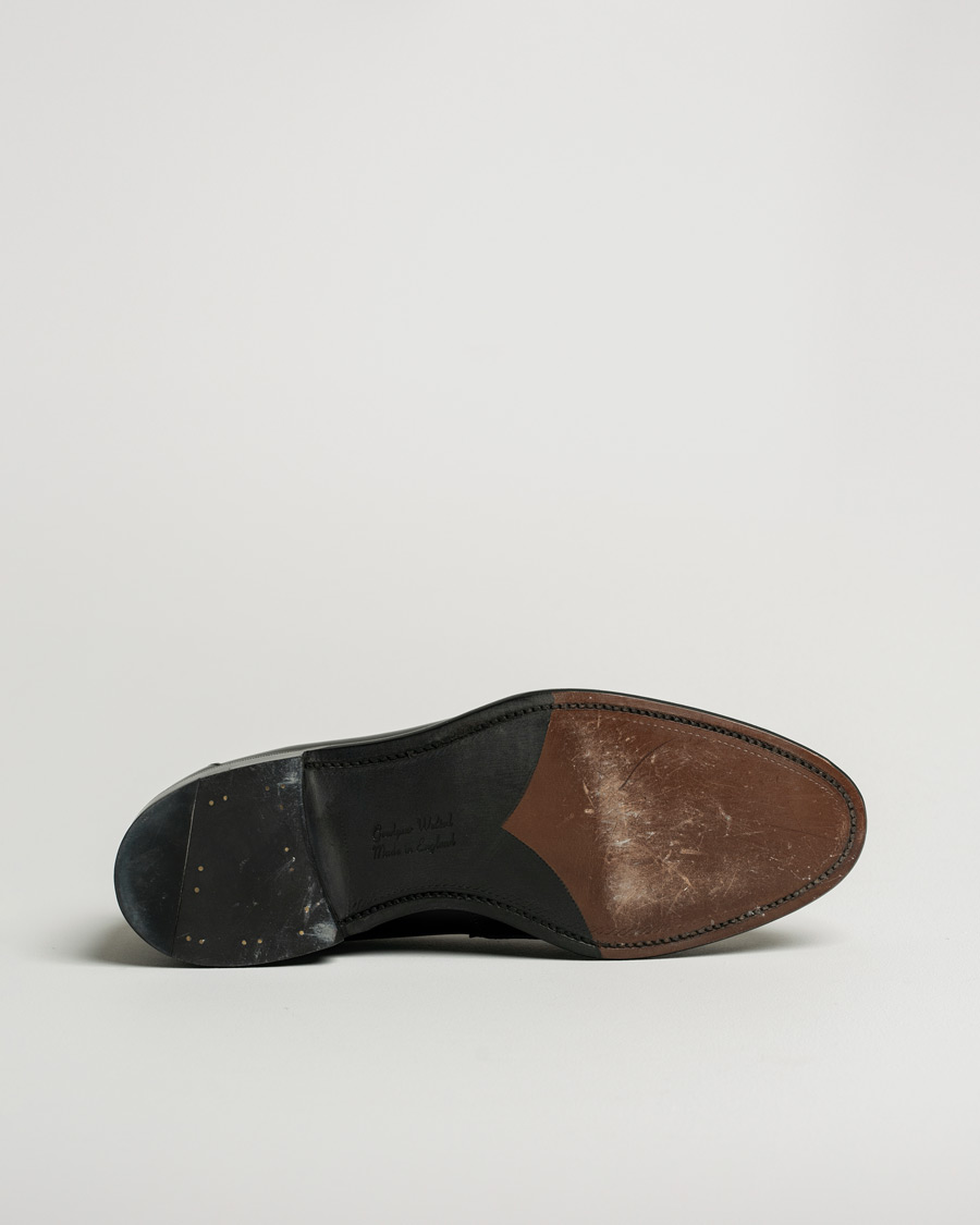 Mies | Loake 1880 Hornbeam Eco Penny Loafer Black | Pre-owned | Loake 1880 Hornbeam Eco Penny Loafer Black