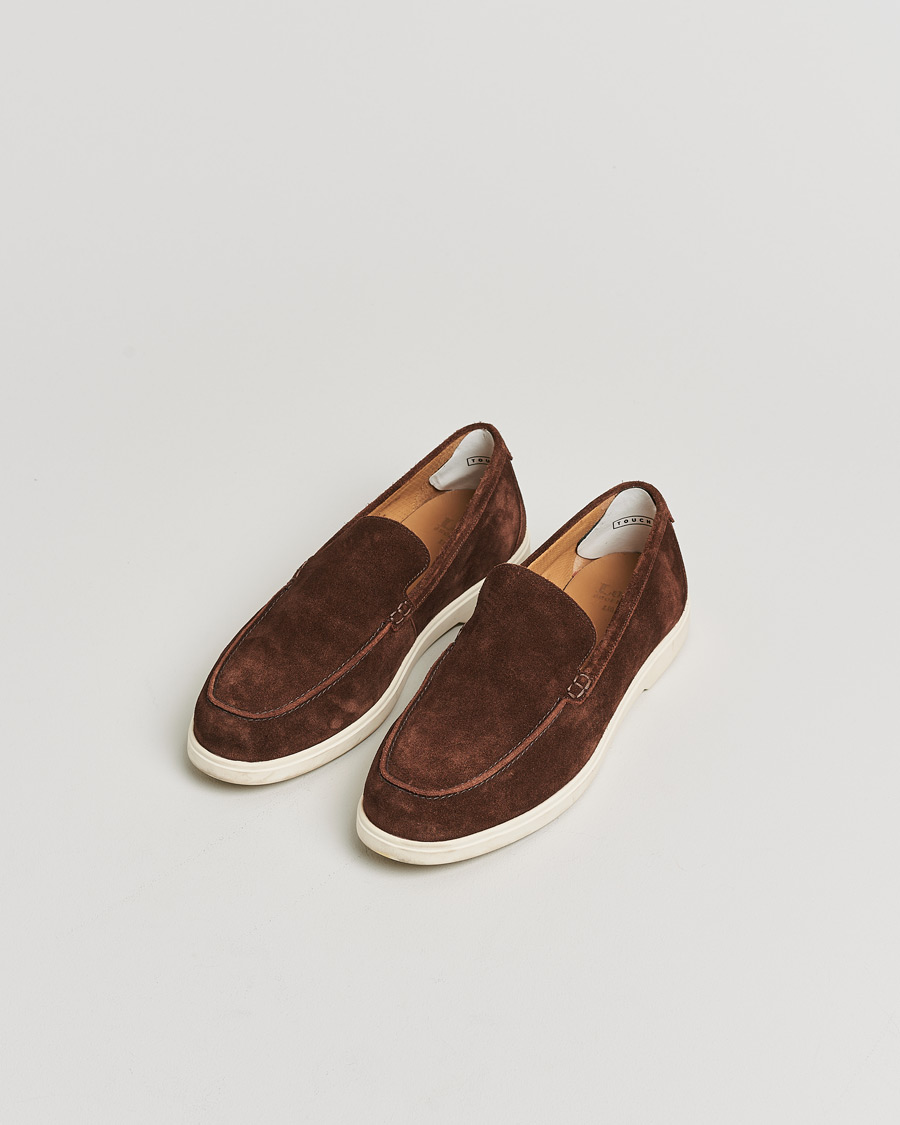 Mies | Pre-owned Kengät | Pre-owned | Loake 1880 Tuscany Suede Loafer Chocolate
