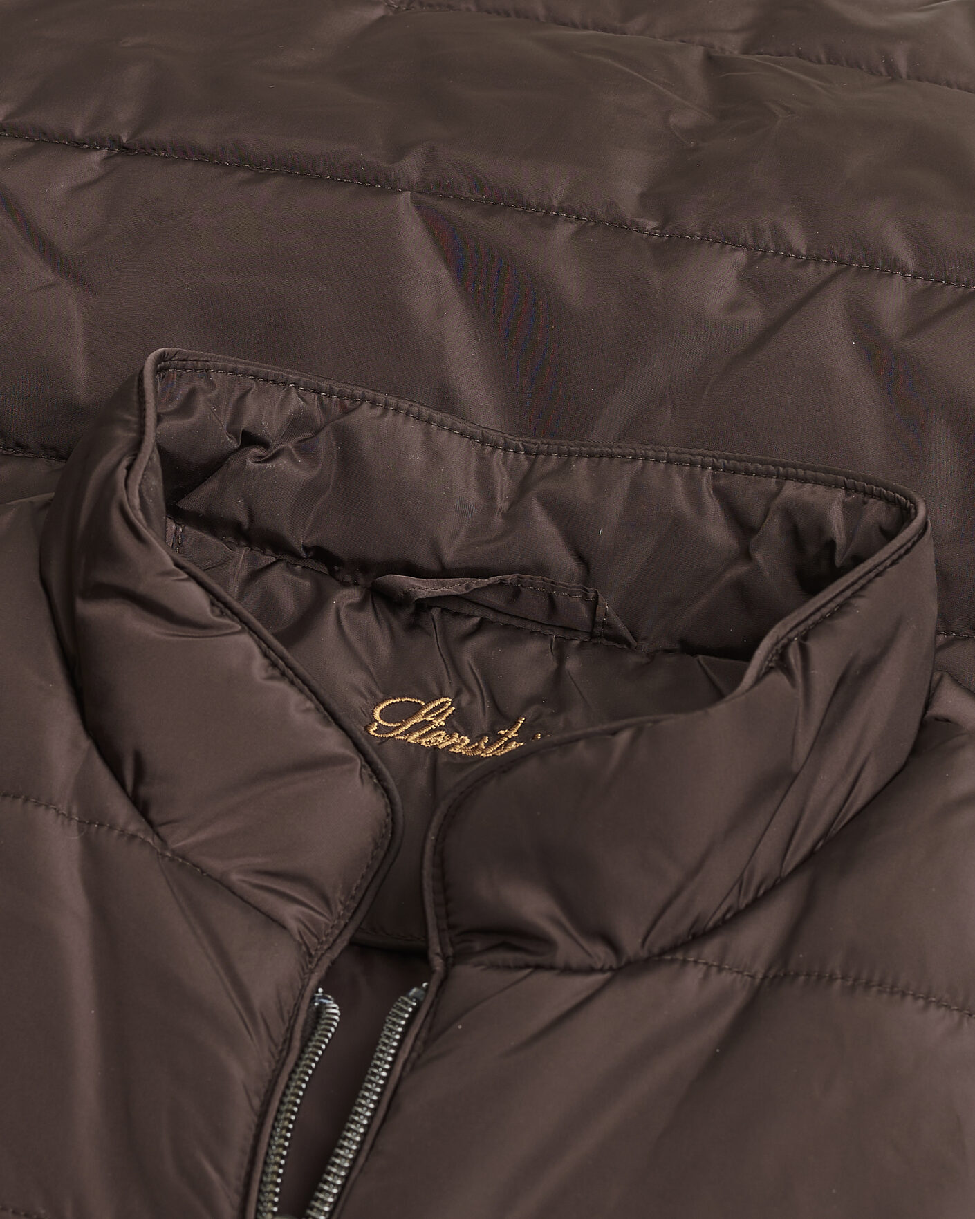Mies | Pre-owned Takit | Pre-owned | Stenströms Padded Nylon Vest Brown M
