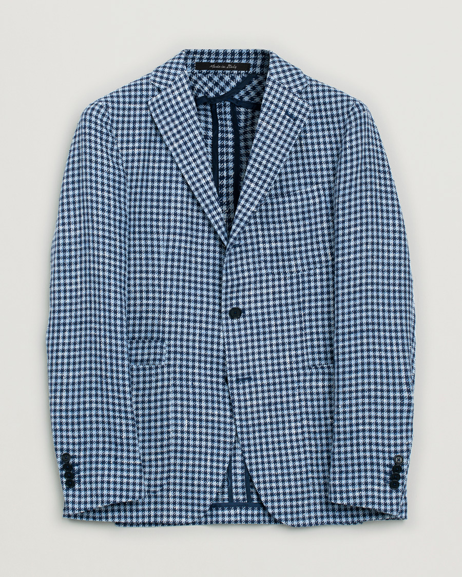 Mies | Pre-owned Pikkutakit | Pre-owned | Rose & Born Silk/Linen/Cotton Blazer Blue 48