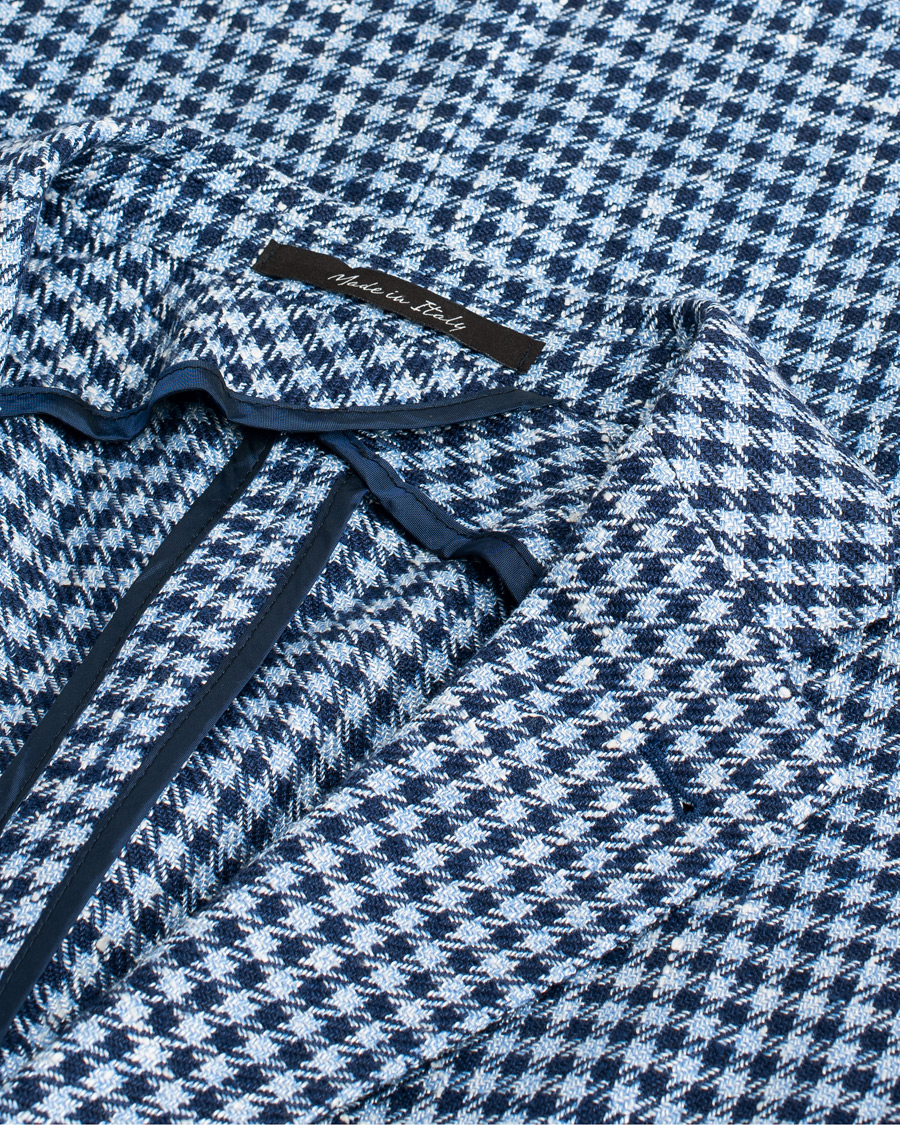 Mies | Pre-owned Pikkutakit | Pre-owned | Rose & Born Silk/Linen/Cotton Blazer Blue 48